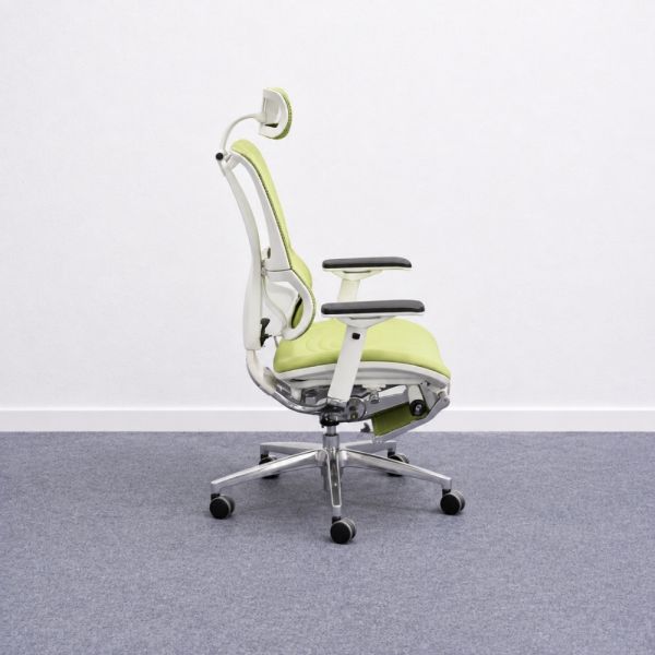 Comfort Project Mirus -ergonominen toimistotuoli - vihreä/valkoinen